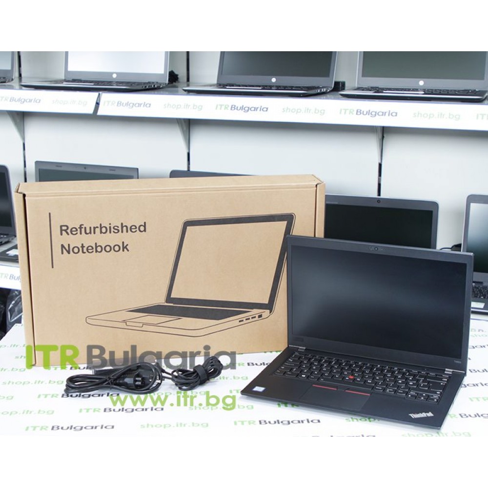 Lenovo ThinkPad T480s – Grade A, Intel Core i5-8350U, 8GB DDR4 Onboard, 256GB M.2 SATA SSD, 14